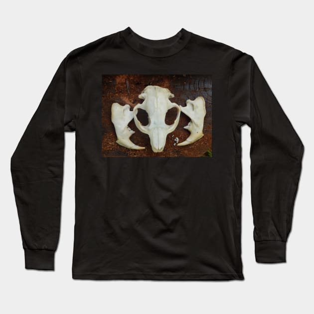 Aquatic Bones Long Sleeve T-Shirt by TrapperWeasel